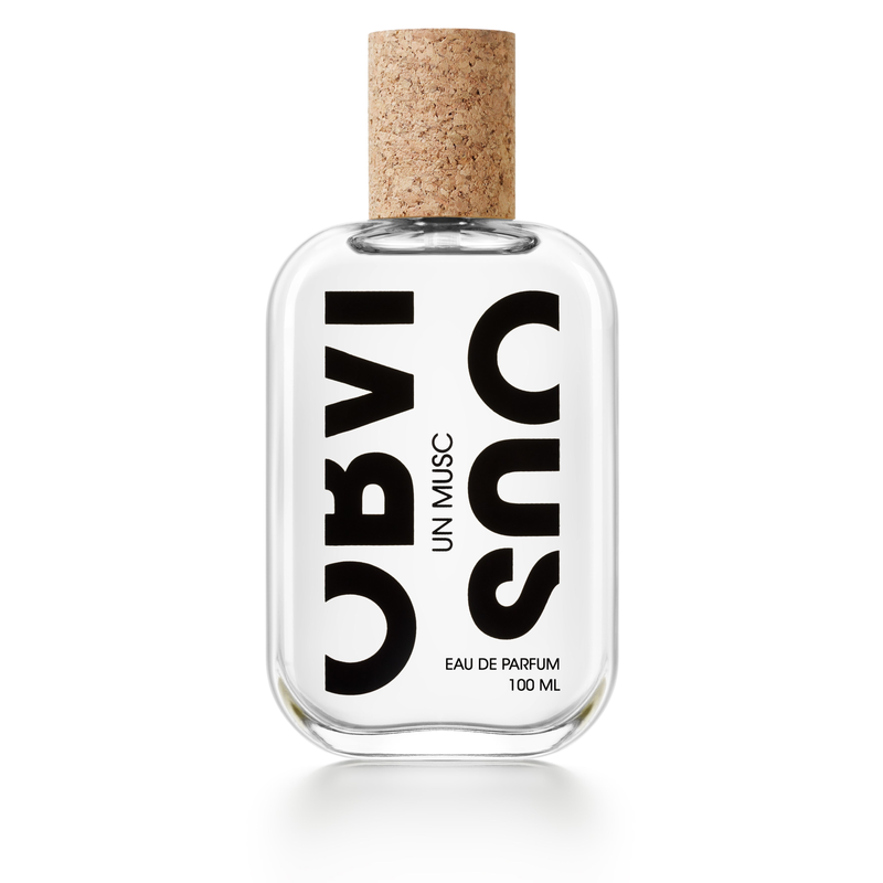 Un Musc — Obvious — flacon 100 ml sur fond blanc