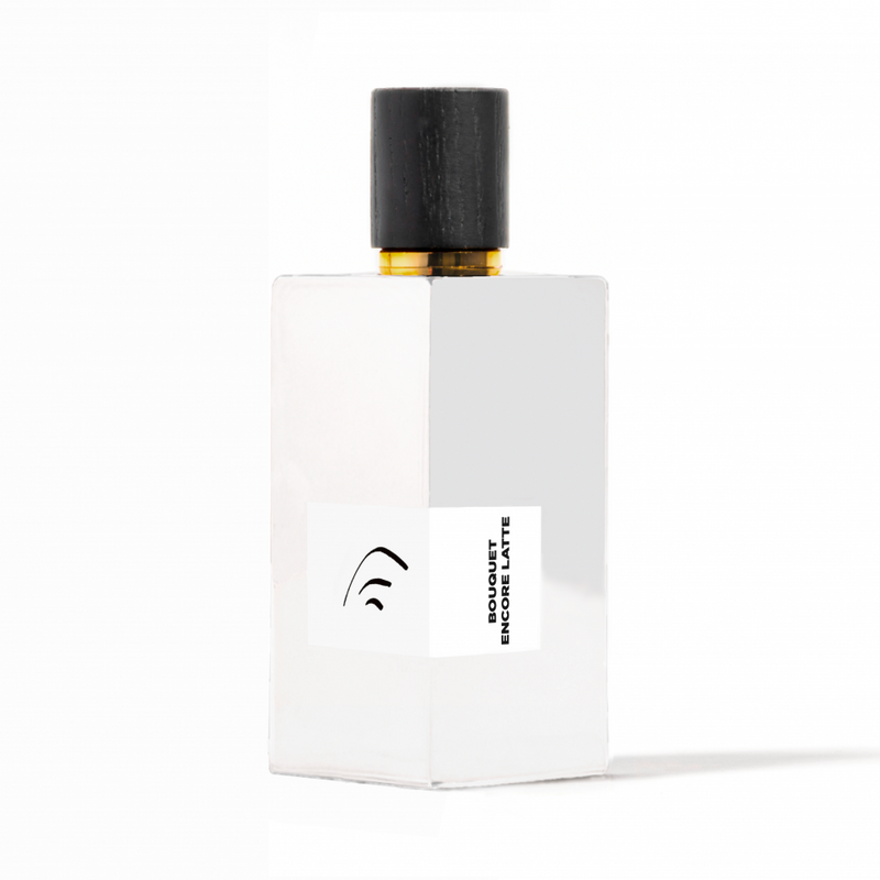Bouquet Encore Latte — L’Orchestre Parfum — flacon 100 ml sur fond blanc