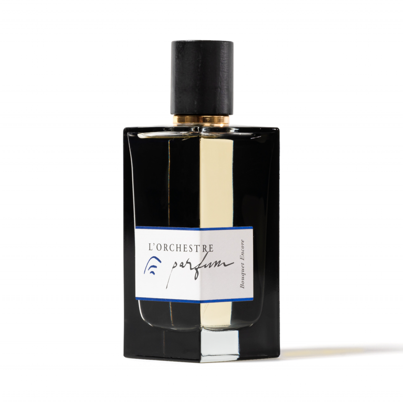 Bouquet Encore — L’Orchestre Parfum — flacon 100 ml sur fond blanc