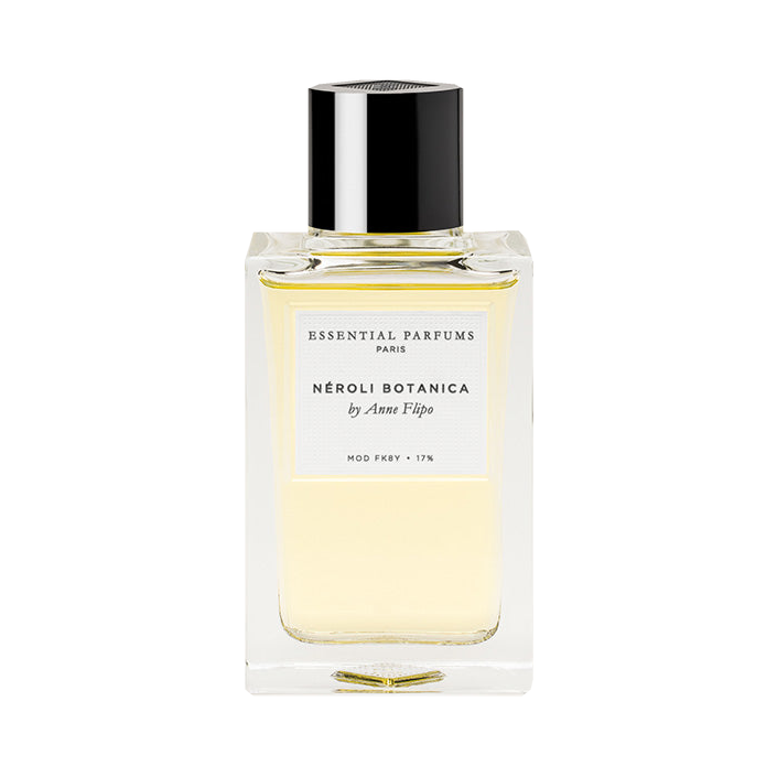 Néroli Botanica — Essential Parfums — flacon 100 ml sur fond blanc