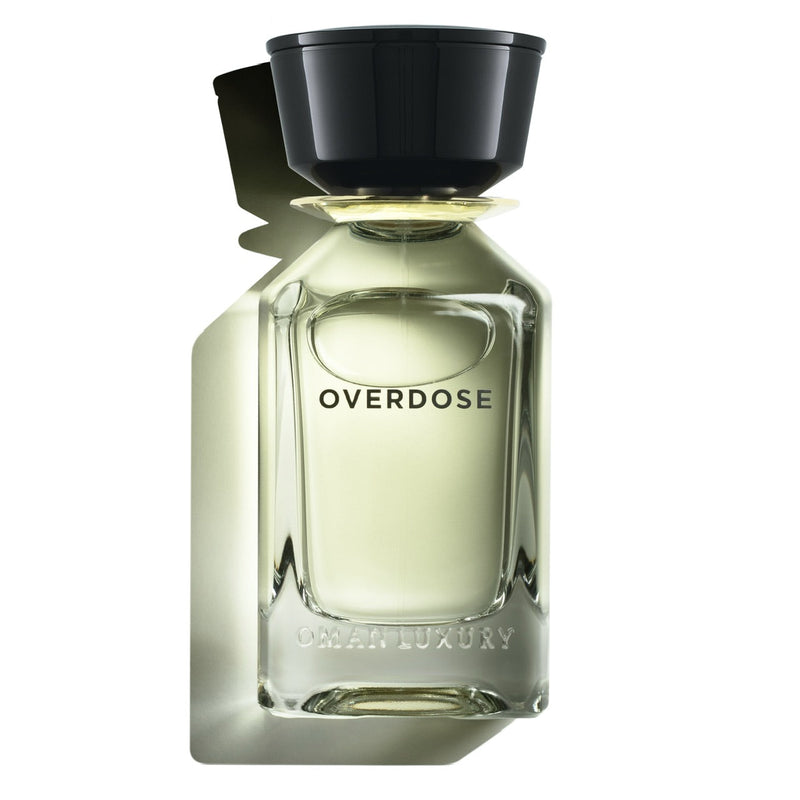 Overdose — Oman Luxury — flacon 100 ml sur fond blanc
